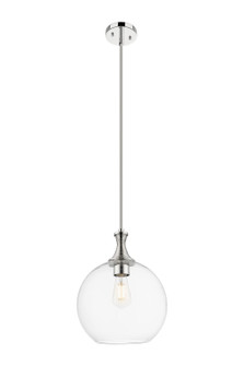 Ballston One Light Pendant in Polished Nickel (405|415-1S-PN-G122-12)