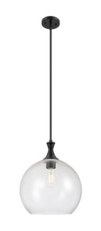 Ballston One Light Pendant in Matte Black (405|415-1S-BK-G124-14)