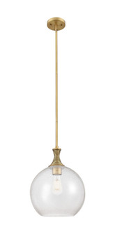 Ballston One Light Mini Pendant in Brushed Brass (405|415-1S-BB-G124-12)