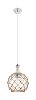 Ballston One Light Mini Pendant in Brushed Satin Nickel (405|415-1PR-SN-G122-10RB)