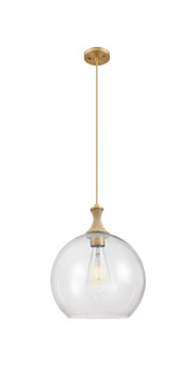Ballston One Light Pendant in Brushed Brass (405|415-1PR-BB-G122-14)