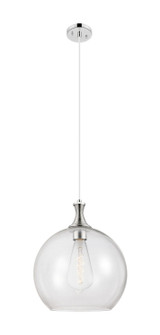 Ballston One Light Pendant in Polished Nickel (405|415-1P-PN-G122-14)