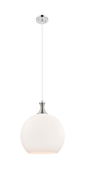 Ballston One Light Pendant in Polished Nickel (405|415-1P-PN-G121-14)
