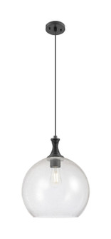 Ballston One Light Pendant in Matte Black (405|415-1P-BK-G124-14)
