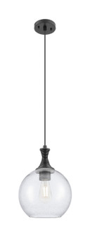 Ballston One Light Pendant in Matte Black (405|415-1P-BK-G124-10)