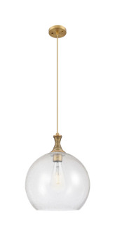 Ballston One Light Pendant in Brushed Brass (405|415-1P-BB-G124-14)
