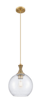 Ballston One Light Mini Pendant in Brushed Brass (405|415-1P-BB-G124-10)