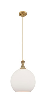 Ballston One Light Mini Pendant in Brushed Brass (405|415-1P-BB-G121-12)