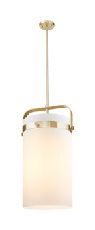 Downtown Urban Four Light Pendant in Champagne Bronze (405|413-4SL-CB-G413-4S-12WH)