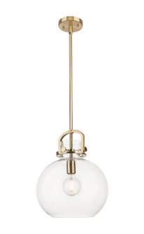 Downtown Urban One Light Mini Pendant in Champagne Bronze (405|410-1SM-CB-G410-12CL)