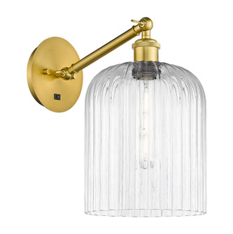 Ballston One Light Wall Sconce in Satin Gold (405|317-1W-SG-G559-8CL)