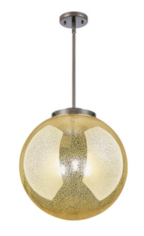 Essex Three Light Pendant in Oil Rubbed Bronze (405|221-3S-OB-G208-16)