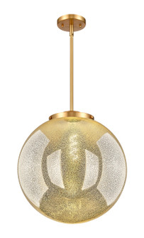 Essex One Light Pendant in Satin Gold (405|221-1S-SG-G208-16)
