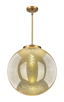 Essex One Light Pendant in Brushed Brass (405|221-1S-BB-G208-18)