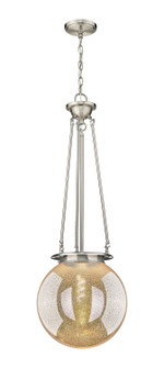 Essex One Light Pendant in Satin Nickel (405|221-1P-SN-G208-14)