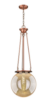 Essex One Light Pendant in Antique Copper (405|221-1P-AC-G208-14)