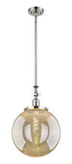 Franklin Restoration One Light Mini Pendant in Polished Nickel (405|206-PN-G208-14)