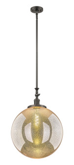 Franklin Restoration One Light Mini Pendant in Oil Rubbed Bronze (405|206-OB-G208-18)