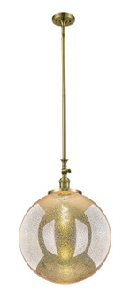 Franklin Restoration One Light Mini Pendant in Antique Brass (405|206-AB-G208-18)