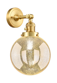 Franklin Restoration One Light Wall Sconce in Satin Gold (405|203SW-SG-G208-8)