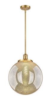 Franklin Restoration One Light Pendant in Satin Gold (405|201S-SG-G208-16)