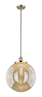 Franklin Restoration One Light Pendant in Polished Nickel (405|201S-PN-G208-16)