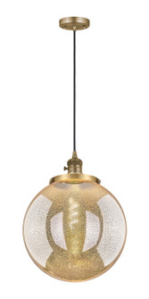 Franklin Restoration One Light Mini Pendant in Brushed Brass (405|201CSW-BB-G208-14)