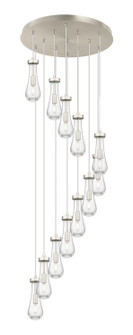 Downtown Urban 12 Light Pendant in Brushed Satin Nickel (405|126-451-1P-SN-G451-4SDY)