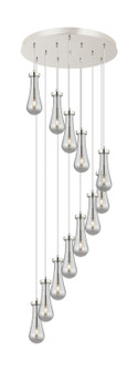 Downtown Urban 12 Light Pendant in Polished Nickel (405|126-451-1P-PN-G451-4SM)