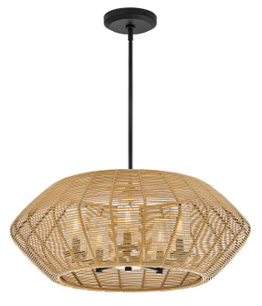 Luca LED Chandelier in Black (13|10385BKCML-LV)