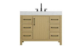 Nathan Bathroom Vanity in Honey Brown (173|VF60642MHB)