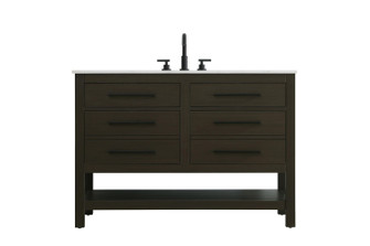 Karson Bathroom Vanity in Mocha Brown (173|VF60548MMB)