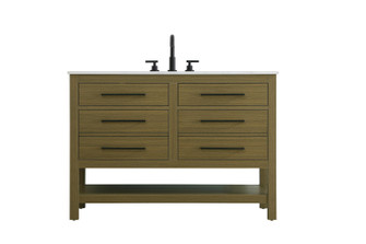 Karson Bathroom Vanity in Chestnut Brown (173|VF60548MCB)