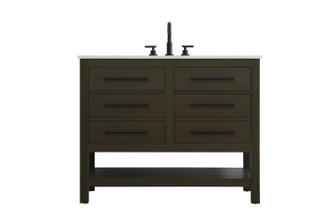 Karson Bathroom Vanity in Mocha Brown (173|VF60542MMB)