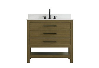 Karson Bathroom Vanity in Chestnut Brown (173|VF60536MCB-BS)