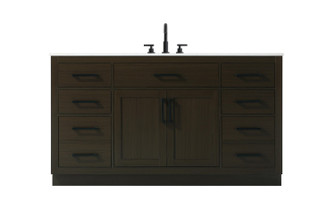 Alden Bathroom Vanity in Mocha Brown (173|VF29760MMB)