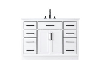Alden Bathroom Vanity in White (173|VF29748WH)