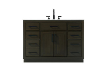 Alden Bathroom Vanity in Mocha Brown (173|VF29748MMB)