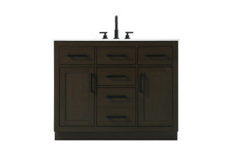 Alden Bathroom Vanity in Mocha Brown (173|VF29742MMB)