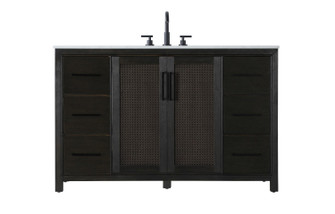 Alina Bathroom Vanity in Chocolate Oak (173|VF29554CO)