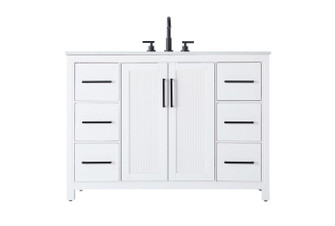 Alina Bathroom Vanity in White (173|VF29548WH)