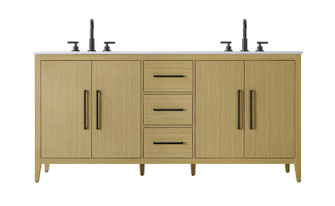 Millie Bathroom Vanity in Honey Brown (173|VF29372DMHB)