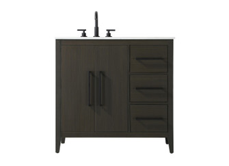 Millie Bathroom Vanity in Mocha Brown (173|VF29336MMB)
