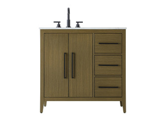 Millie Bathroom Vanity in Chestnut Brown (173|VF29336MCB)