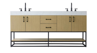 Caroline Bathroom Vanity in Honey Brown (173|VF29272DMHB)