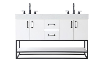 Caroline Bathroom Vanity in White (173|VF29254DWH)