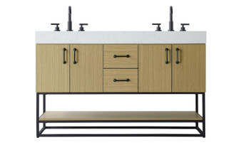 Caroline Bathroom Vanity in Honey Brown (173|VF29254DMHB)