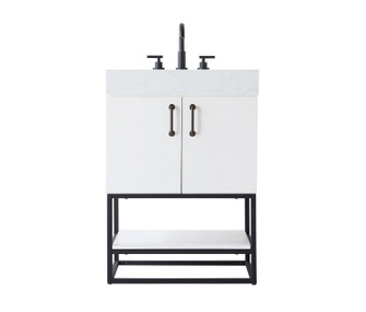 Caroline Bathroom Vanity in White (173|VF29224WH)