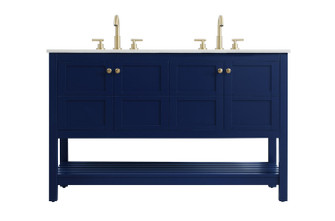 Theo Bathroom Vanity in blue (173|VF16454DBL)