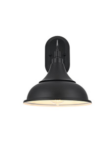 Elian One Light Outdoor Wall Sconce in Black (173|OD804W14BK)